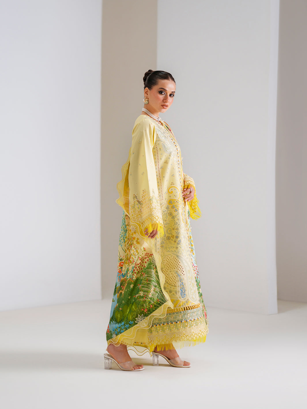 BIn ilyas | Amour Luxury Lawn '26 | 187-B