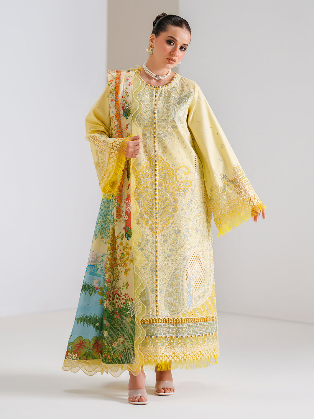 BIn ilyas | Amour Luxury Lawn '26 | 187-B