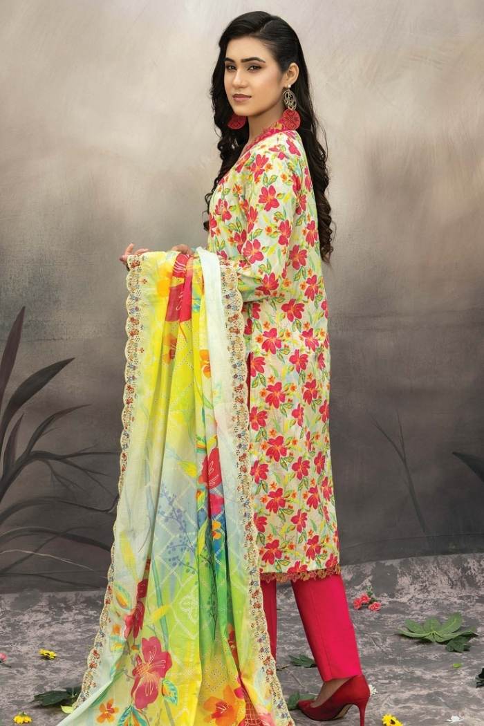 Riaz Arts | Elegant 3 Piece Lawn | RA-EX-09