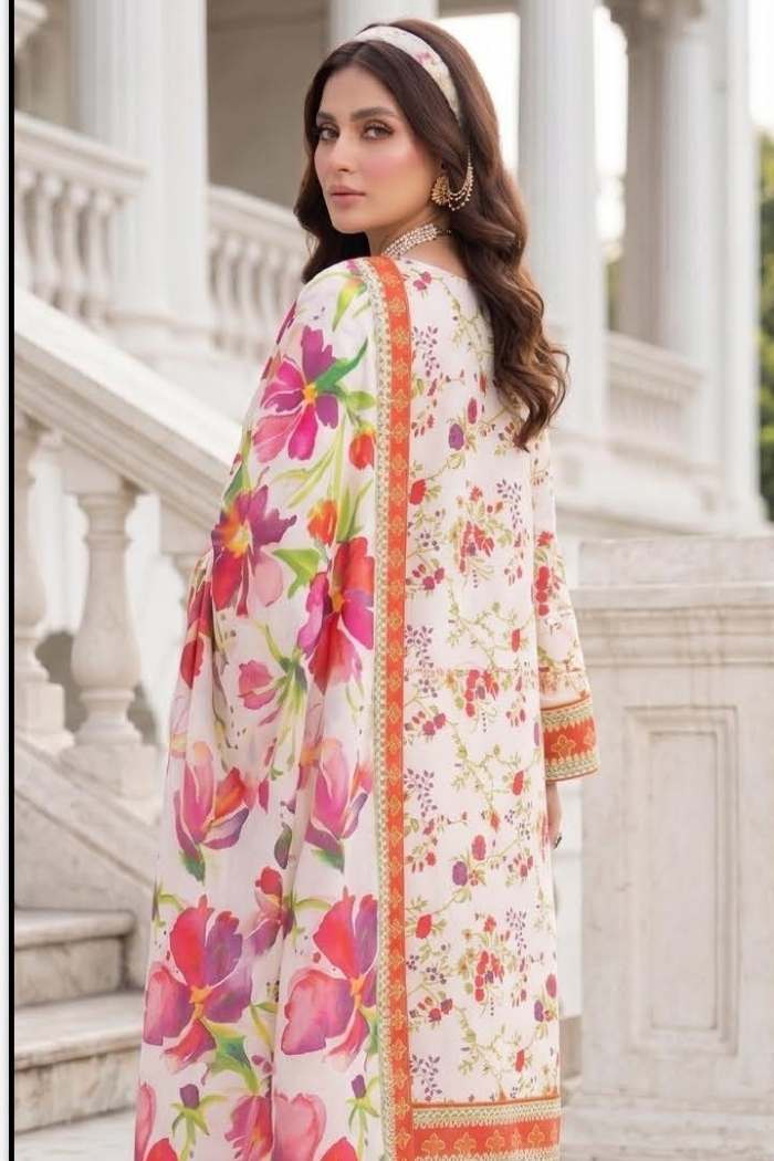 Mushaim | 3 Pc Lawn VOL 8 | M8-09