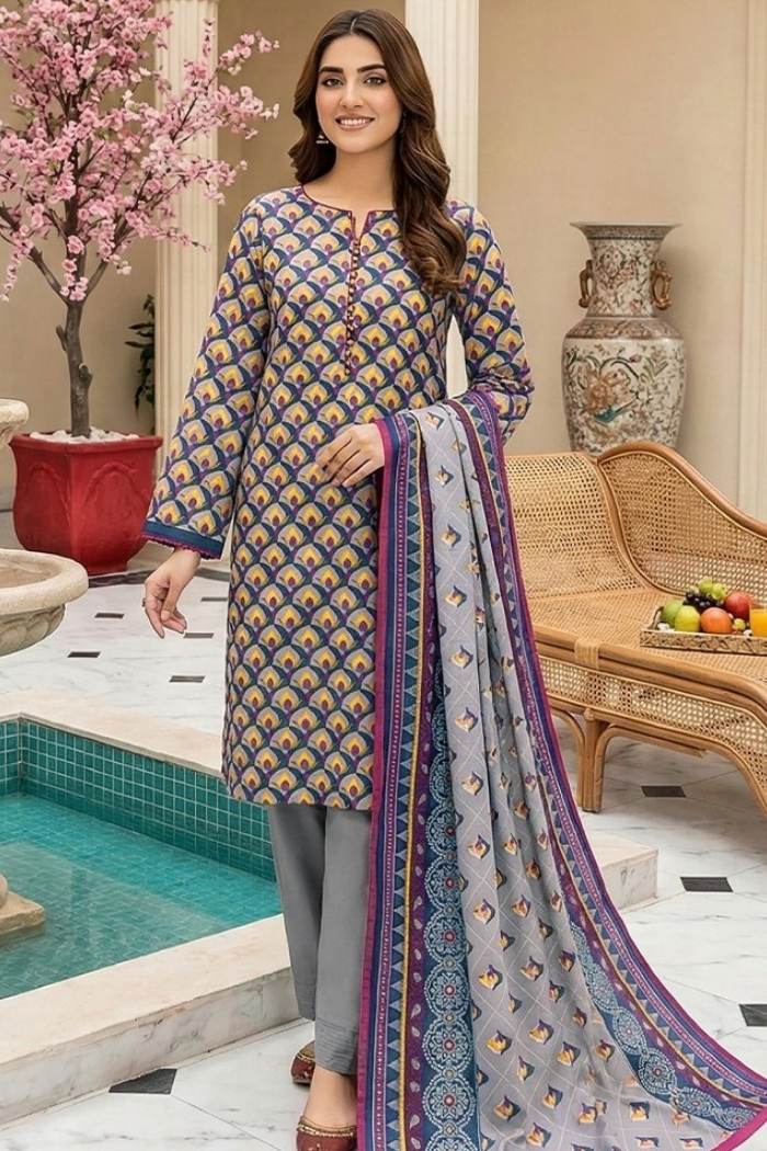 Fiza Noor | Romaisa Lawn VOL-A 02 | FN-R18