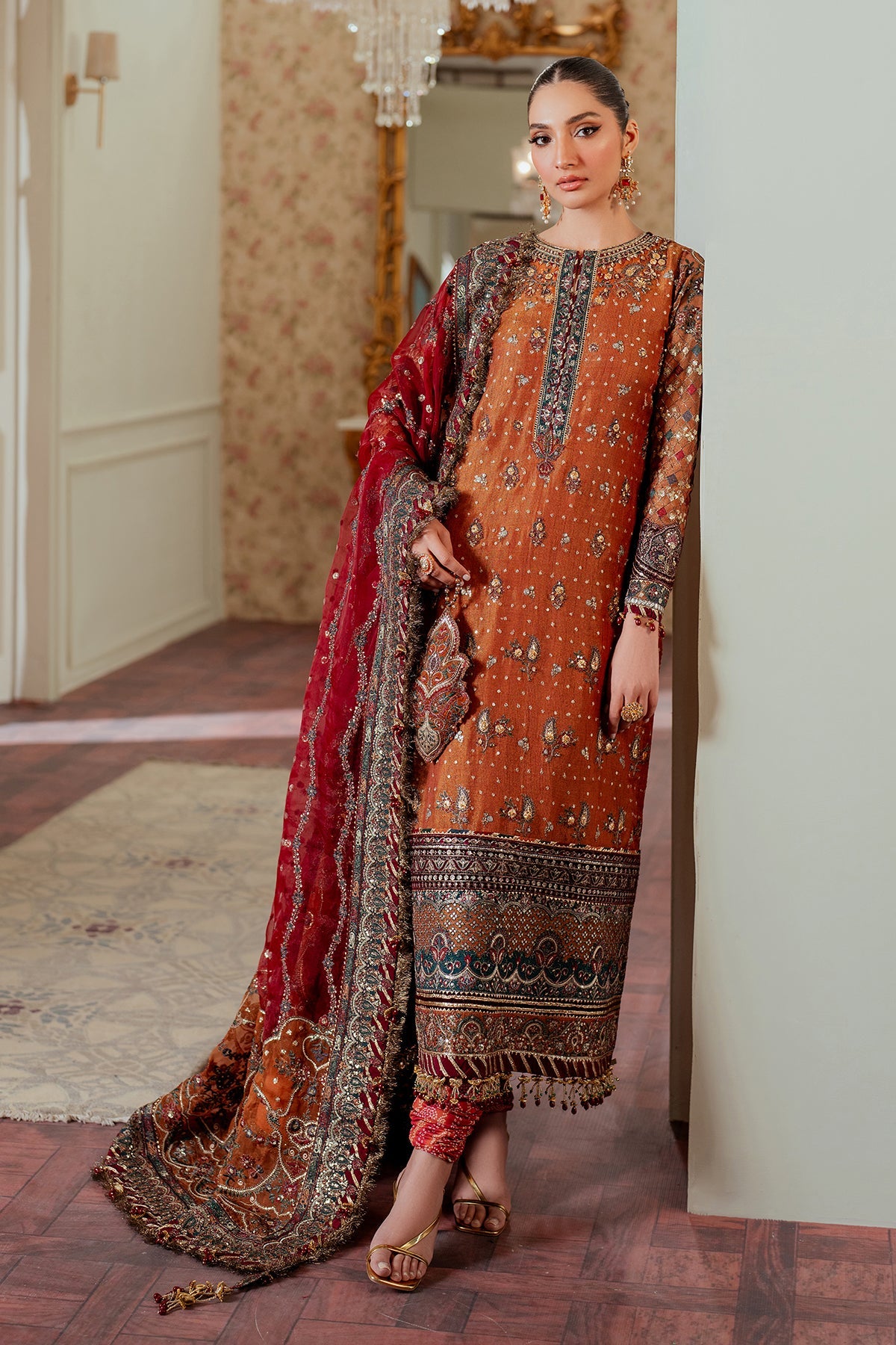 Baroque | EMBROIDERED NET | CH13-01