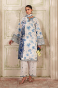 Baroque | Embroidered lawn | UF-4413