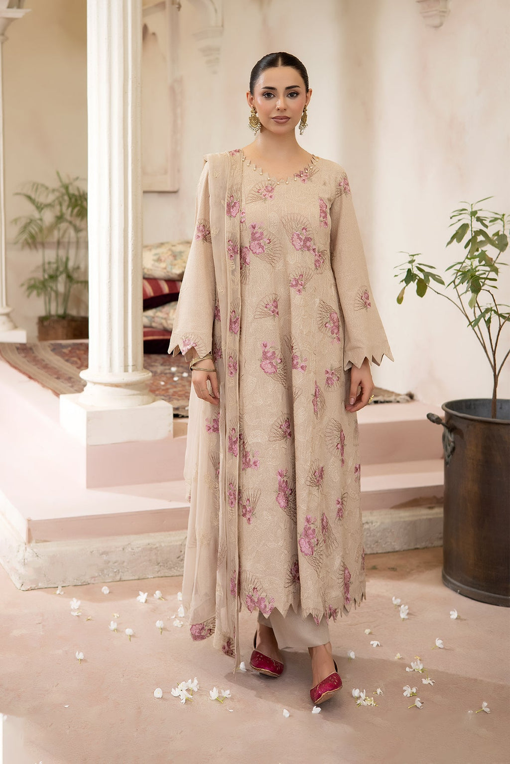 Noor E Fajar | Beena Embroidered Karandi | KR-301
