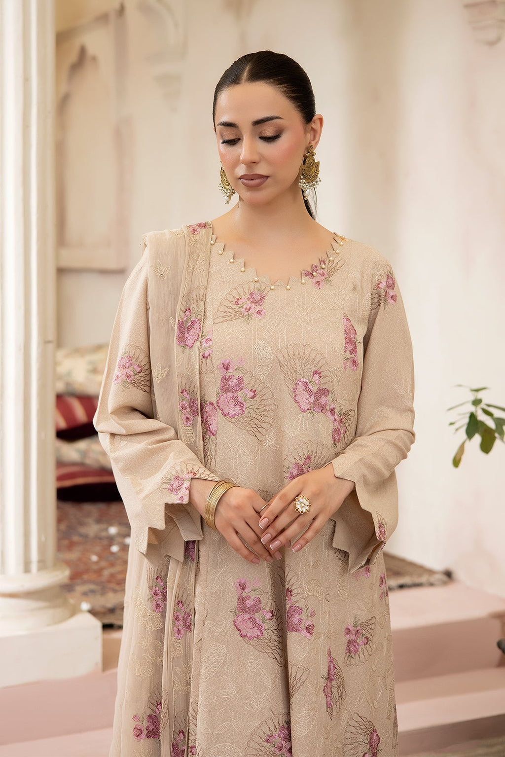Noor E Fajar | Beena Embroidered Karandi | KR-301