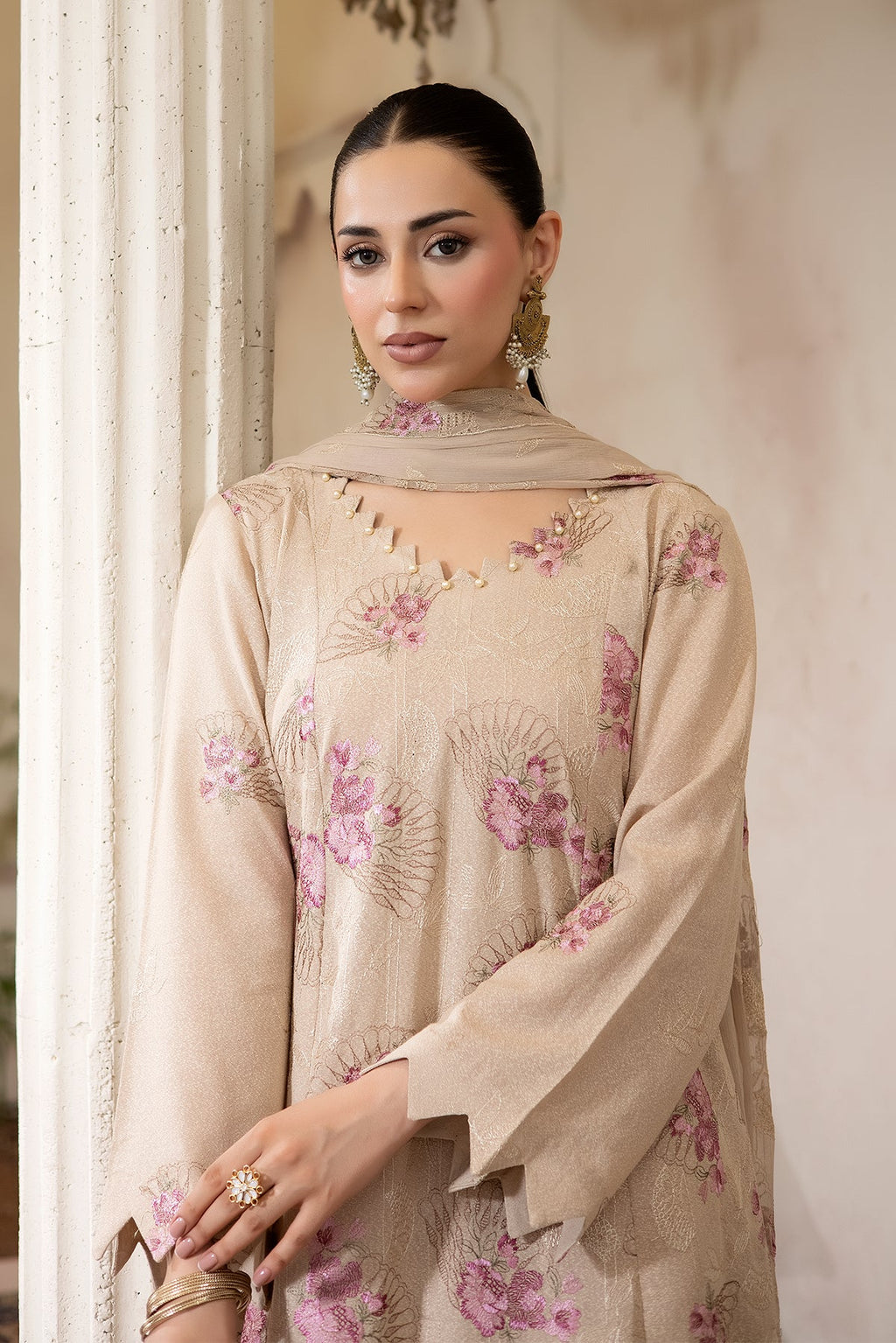 Noor E Fajar | Beena Embroidered Karandi | KR-301