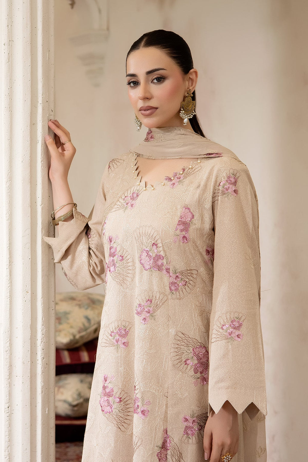 Noor E Fajar | Beena Embroidered Karandi | KR-301