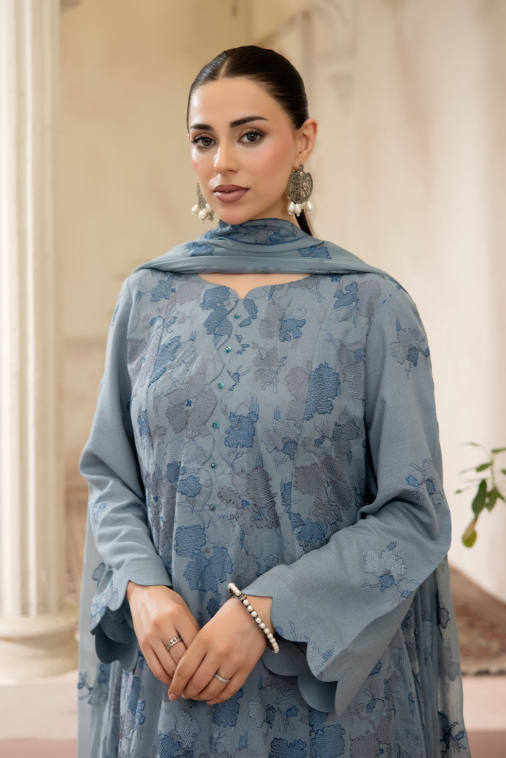 Noor E Fajar | Beena Embroidered Karandi | KR-302