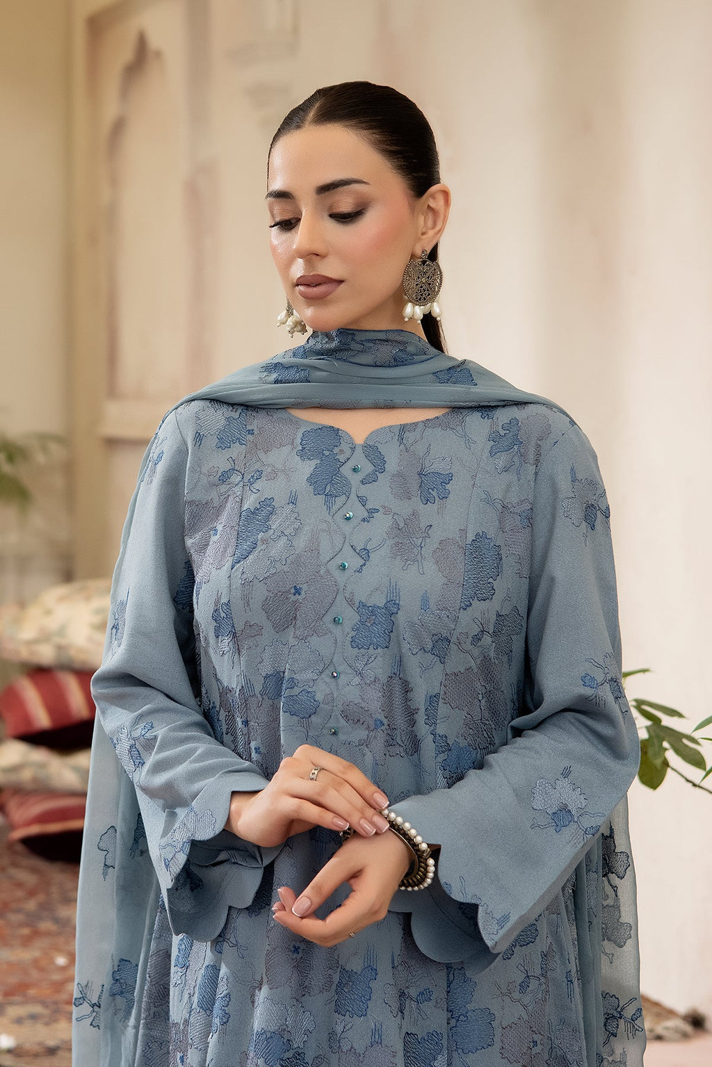 Noor E Fajar | Beena Embroidered Karandi | KR-302