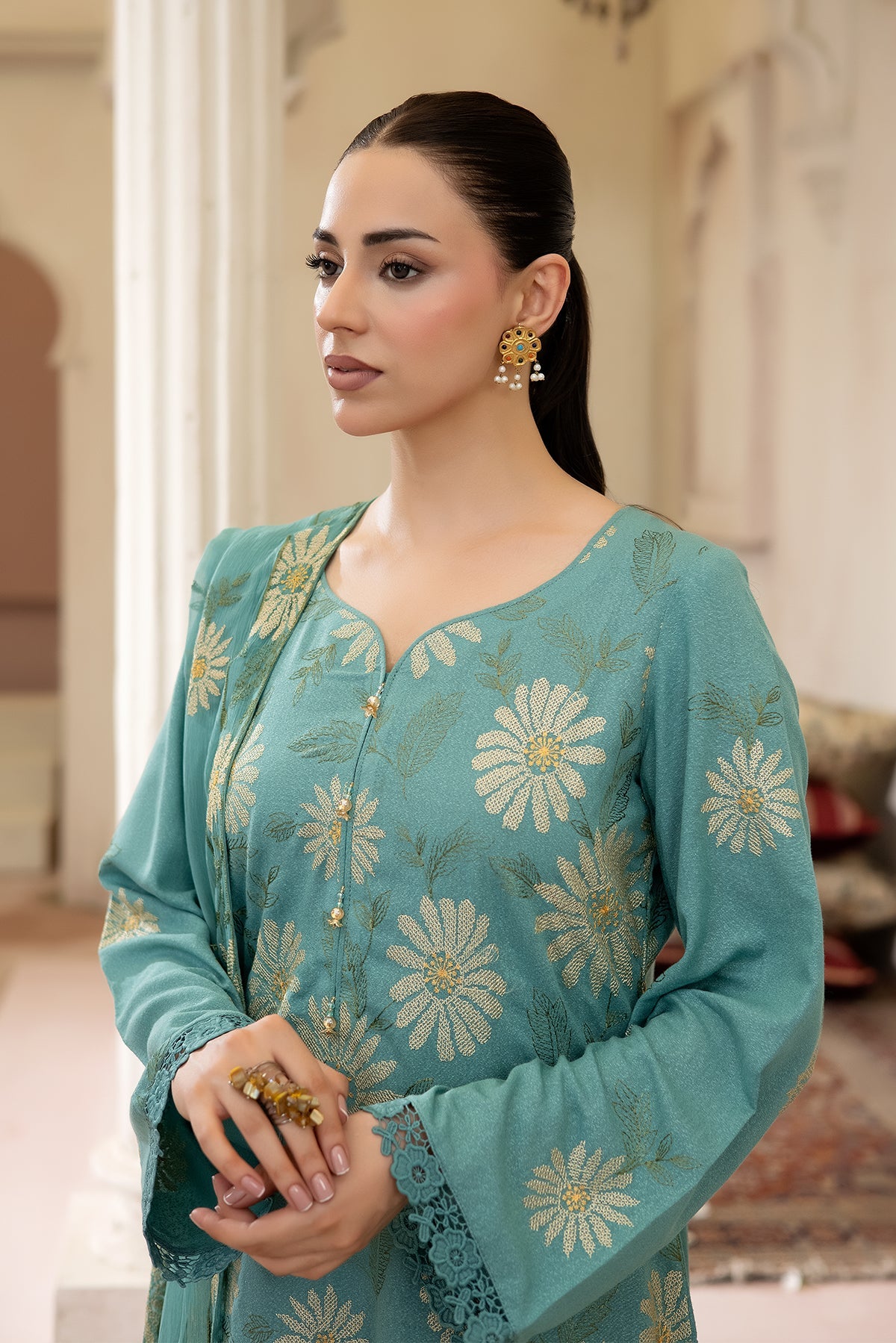 Noor E Fajar | Beena Embroidered Karandi | KR-303