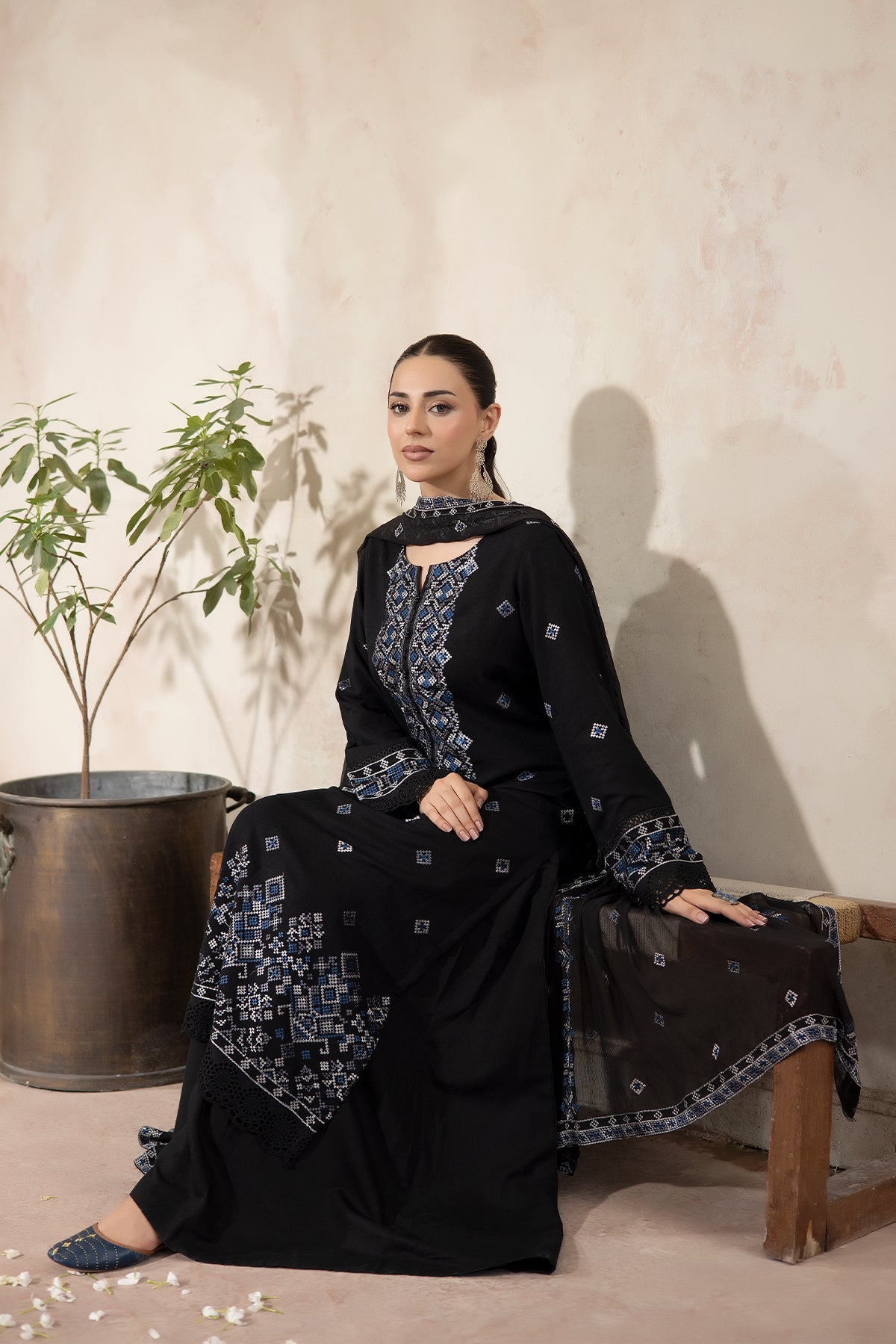 Noor E Fajar | Beena Embroidered Karandi | KR-306
