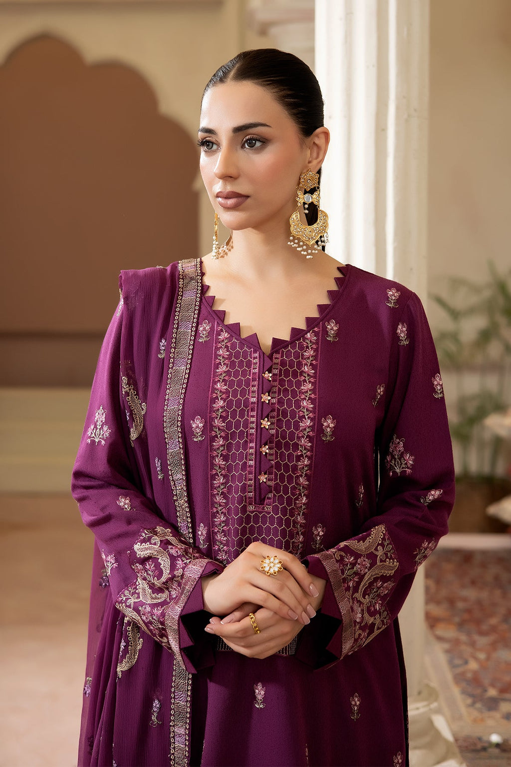 Noor E Fajar | Beena Embroidered Karandi | KR-307