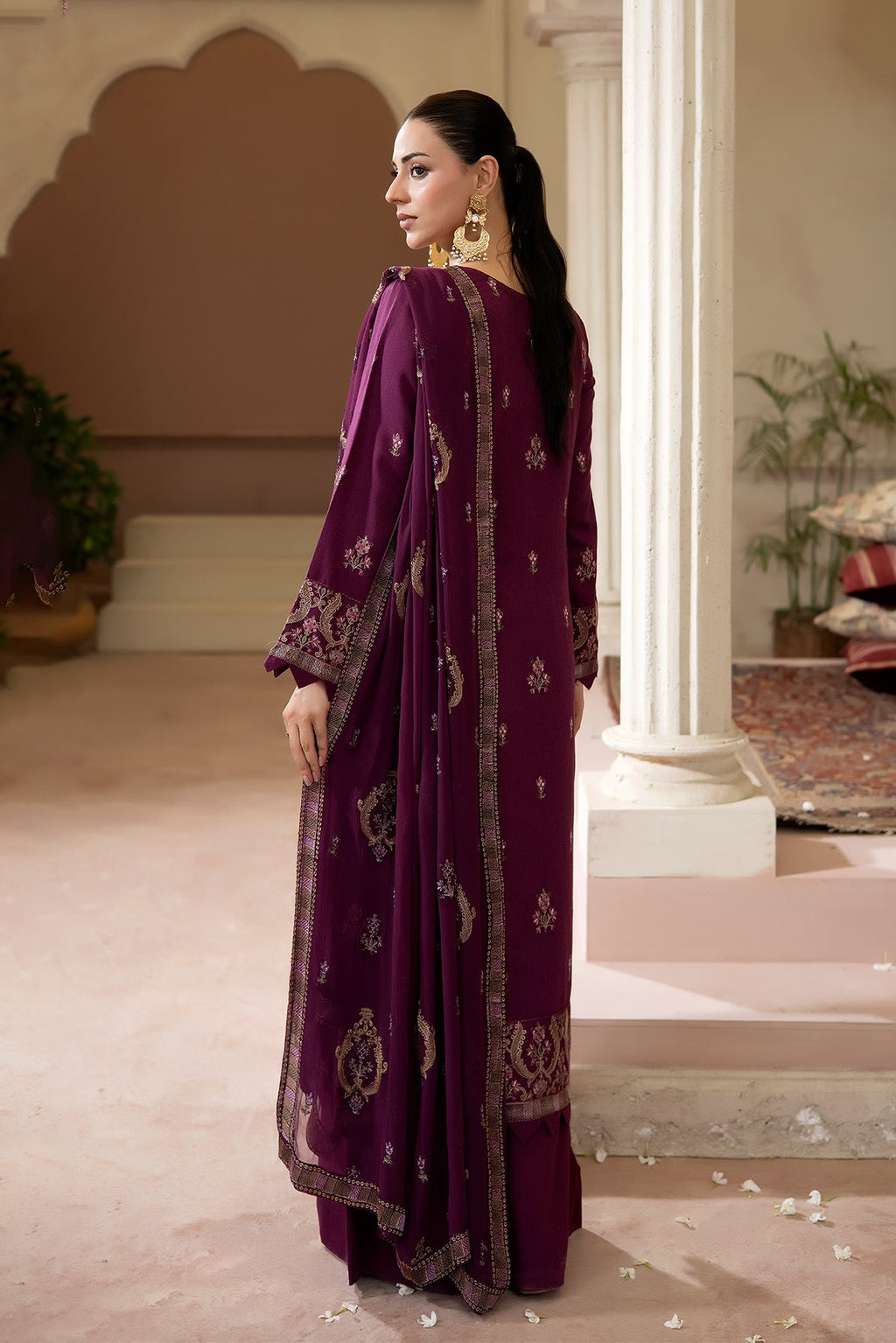 Noor E Fajar | Beena Embroidered Karandi | KR-307