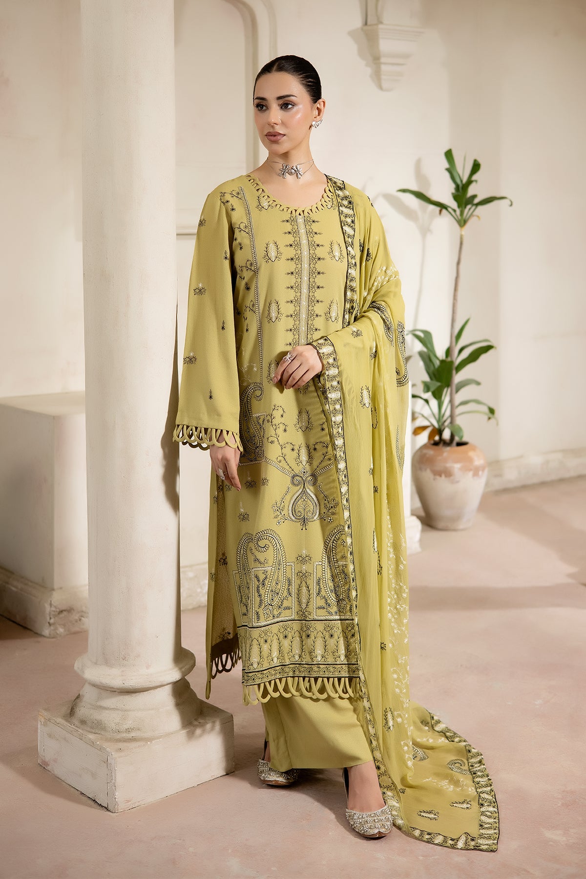 Noor E Fajar | Beena Embroidered Karandi | KR-308