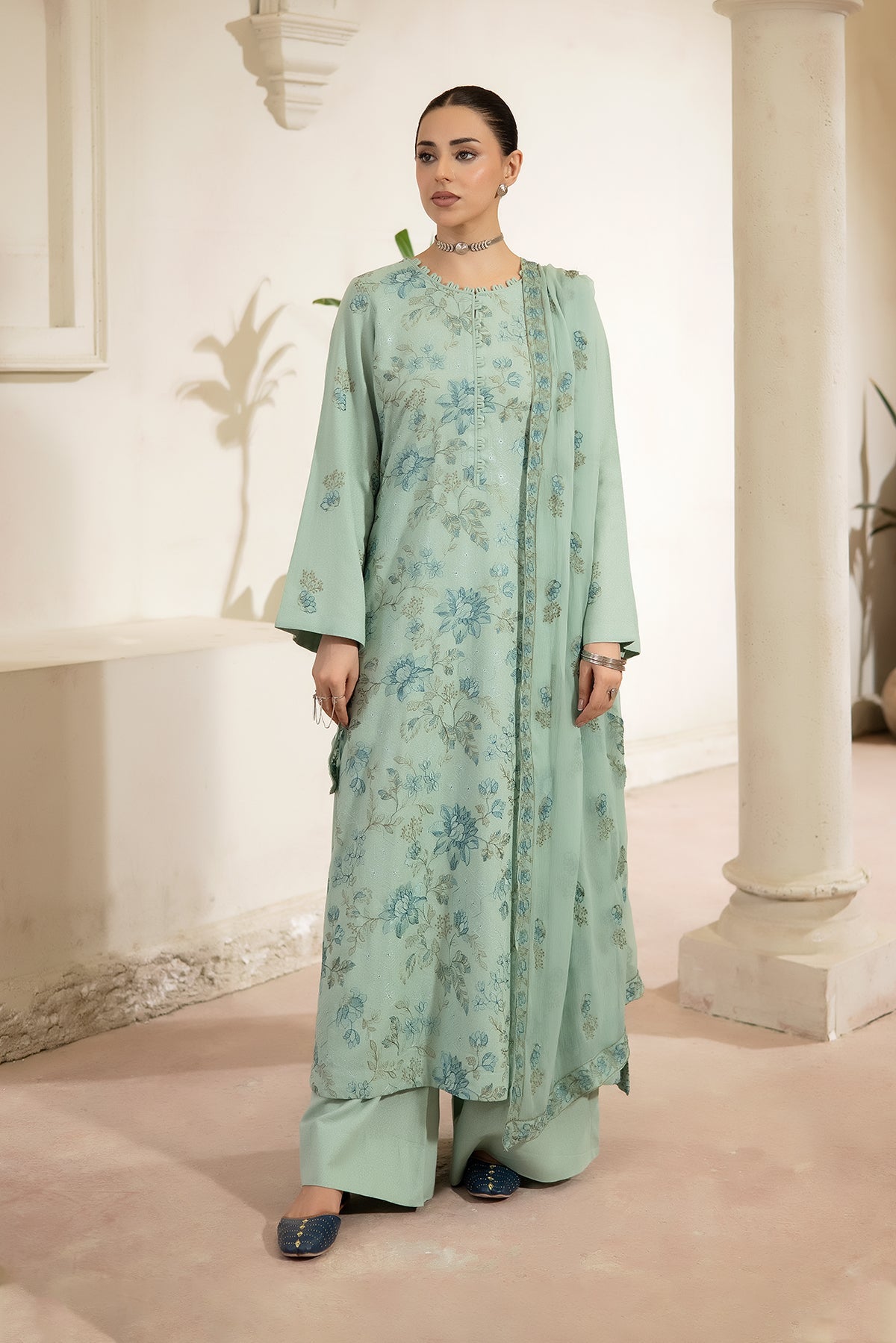 Noor E Fajar | Beena Embroidered Karandi | KR-310