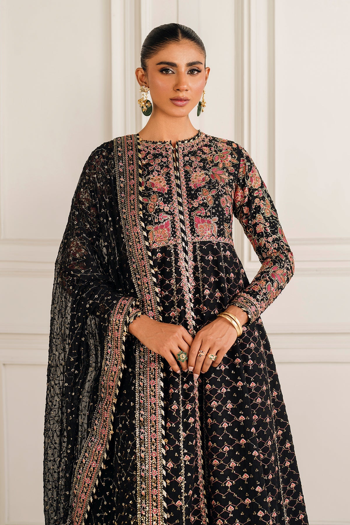 Baroque | EMBROIDERED CHIFFON | UF-4156