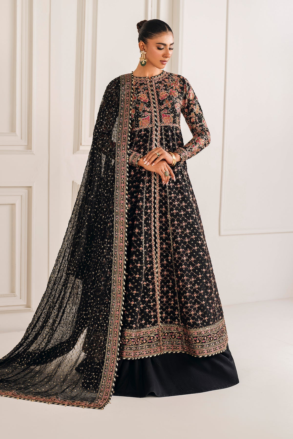Baroque | EMBROIDERED CHIFFON | UF-4156