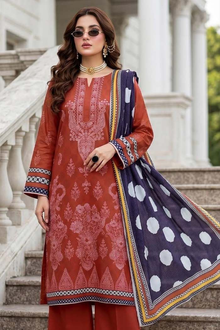 Mushaim | 3 Pc Lawn VOL 8 | M8-10