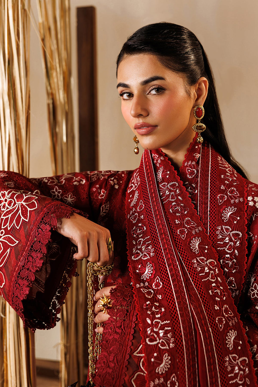 BAROQUE | EMBROIDERED LAWN | EL26-D05