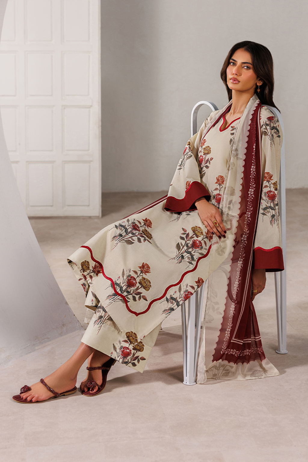 Iznik | Printed Lawn | UE-641