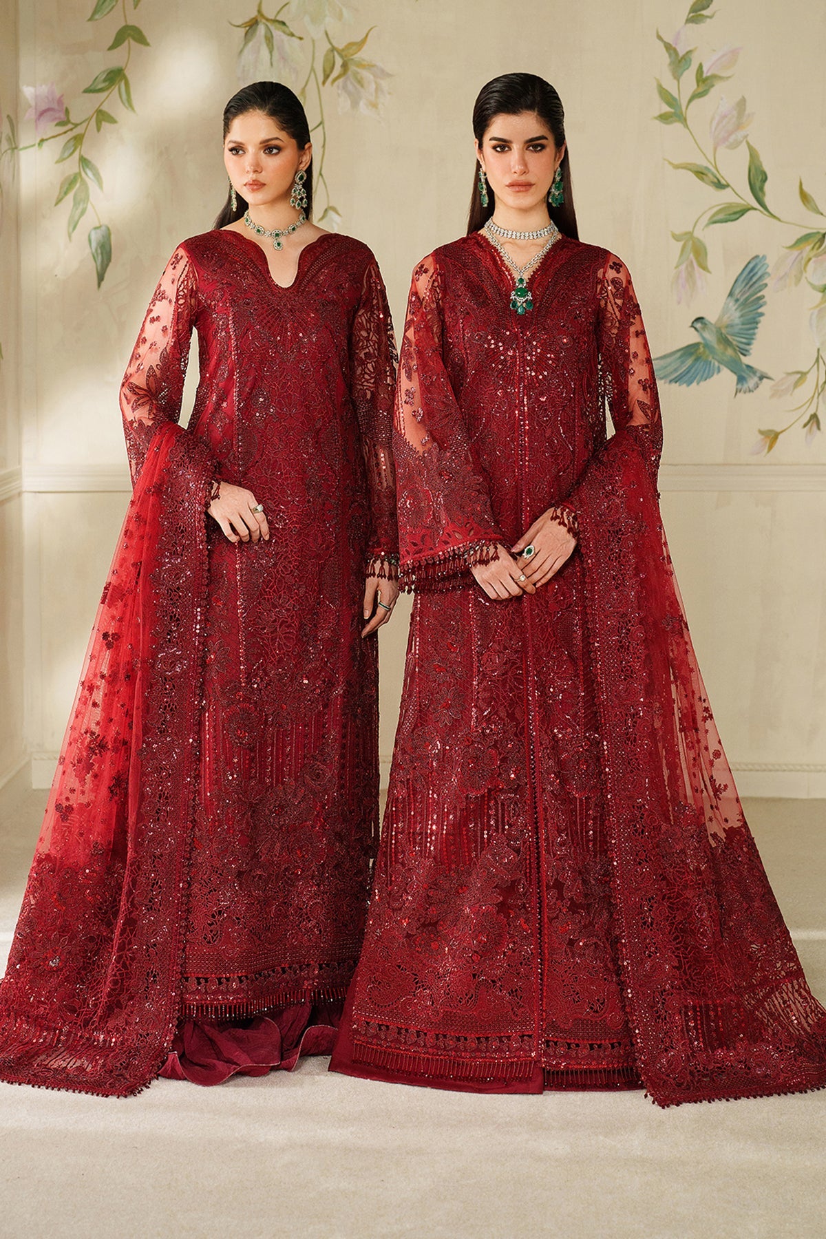 Baroque | EMBROIDERED NET | CH14-01