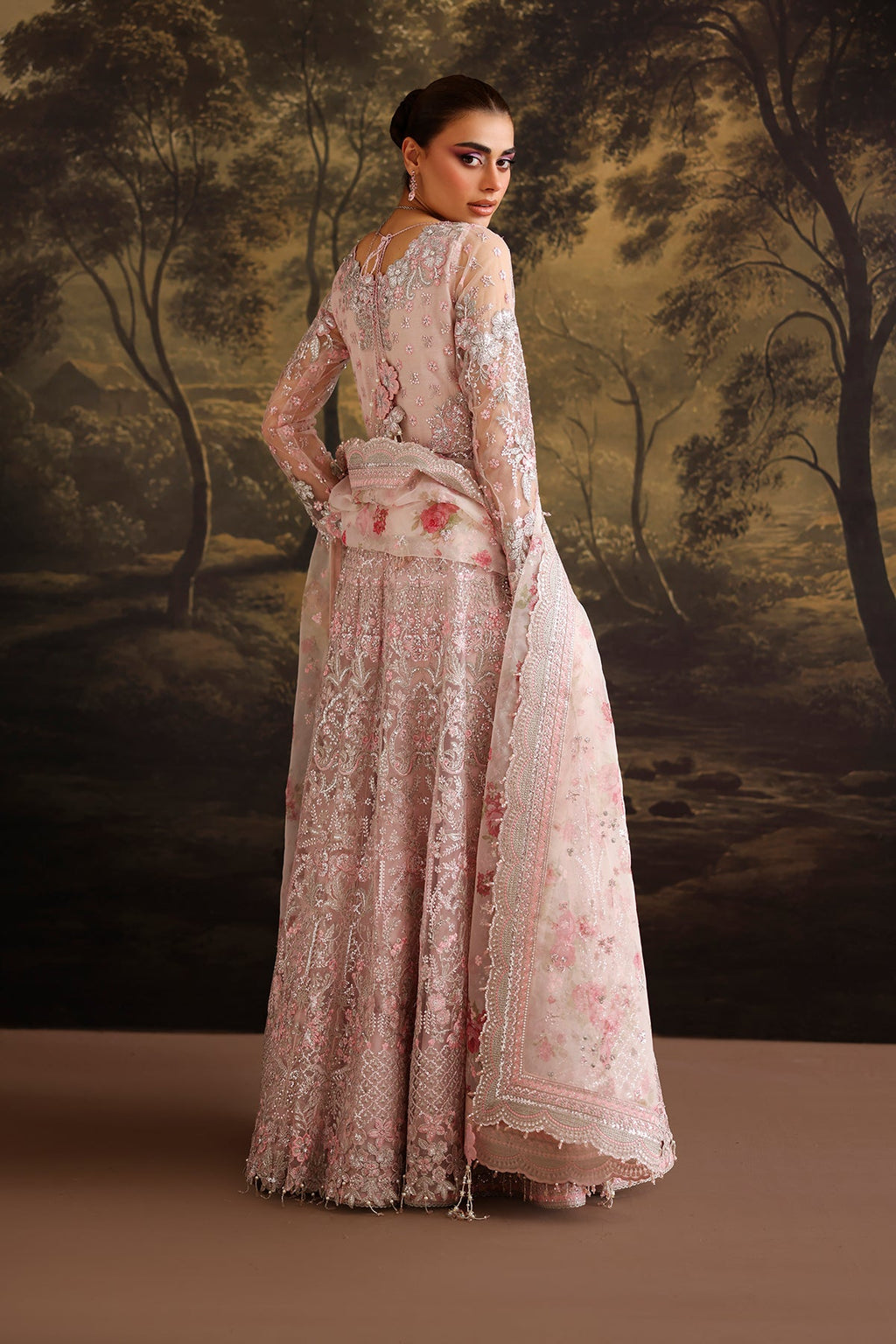 Baroque | EMBROIDERED NET | UF-4380