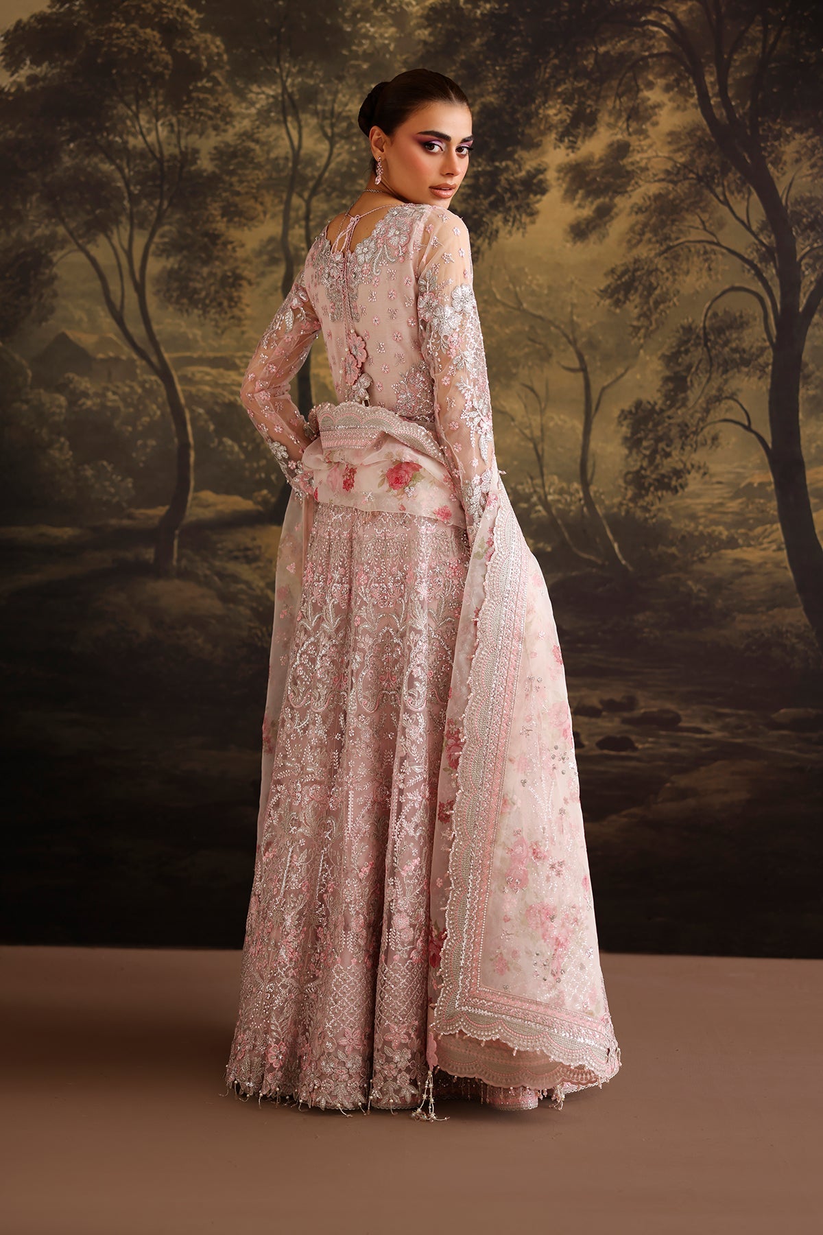 Baroque | EMBROIDERED NET | UF-4380