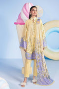 MARIA B | 3 Pc Unstitched Embroidered Lawn Suit | MB-CUSV13-01A