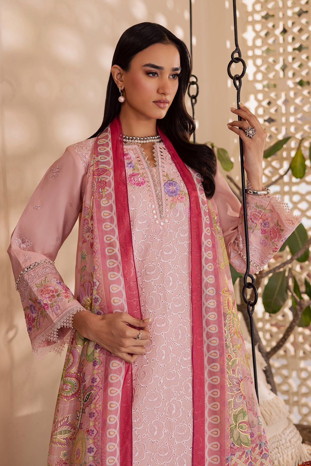 Raj bari | Selene Premium Festive Lawn | Noore'