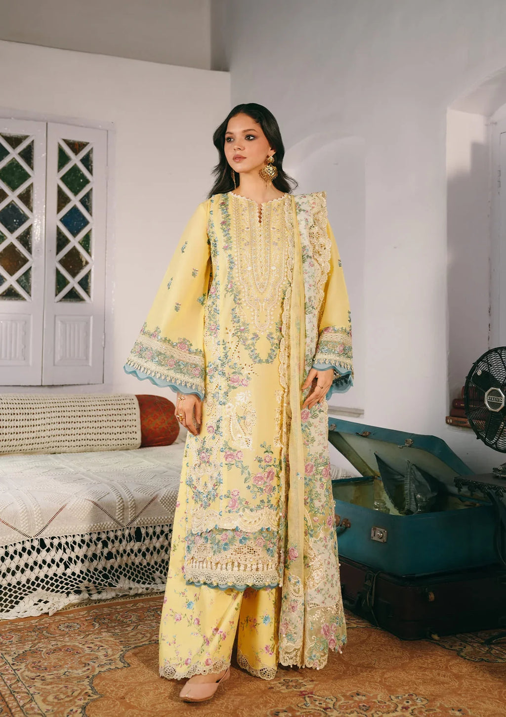 Kahf | Ek Fasana Luxury lawn '26 | Muskaan