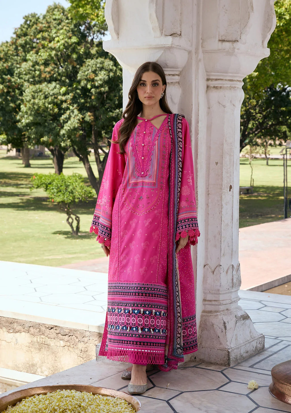 Kahf | Aangan Prints Chiffon '26 | Gulnar