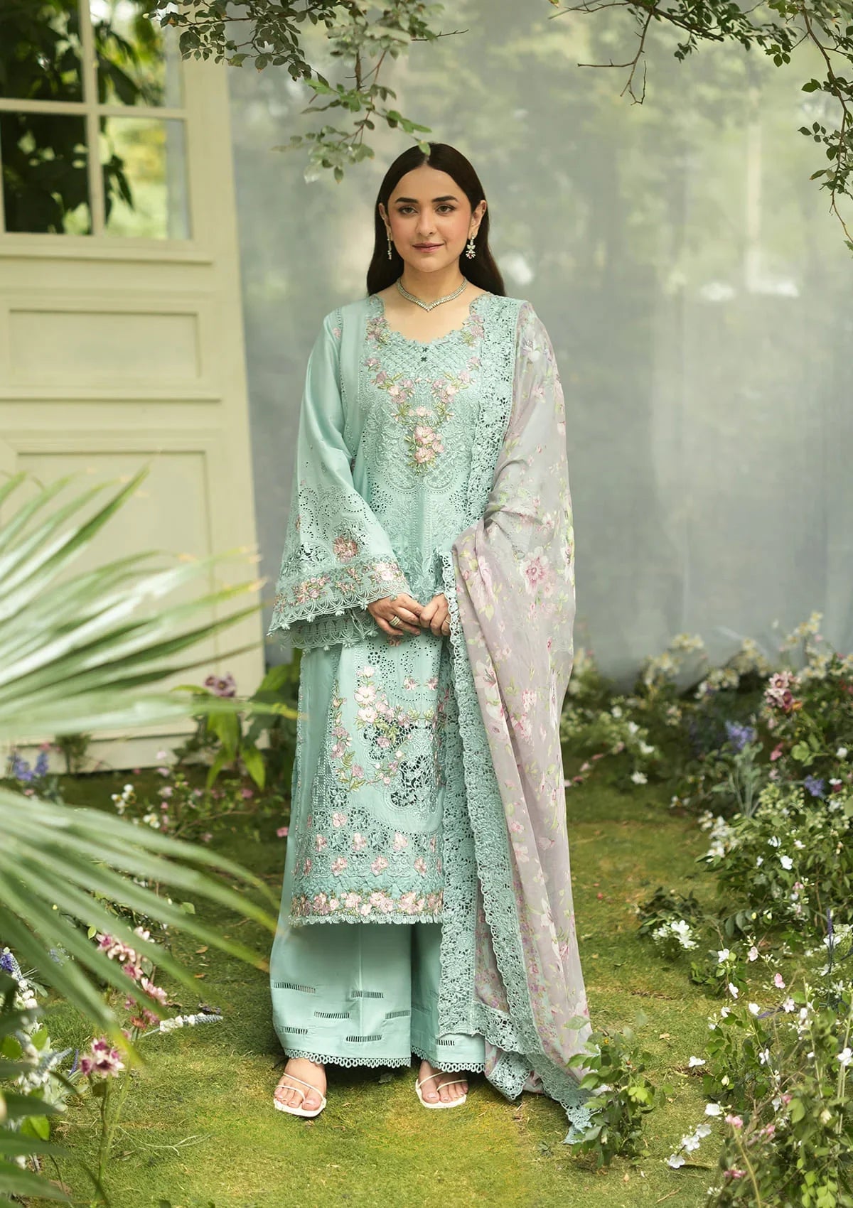 Elaf | Luxury Lawn Vol 2 '26 | Mint Story