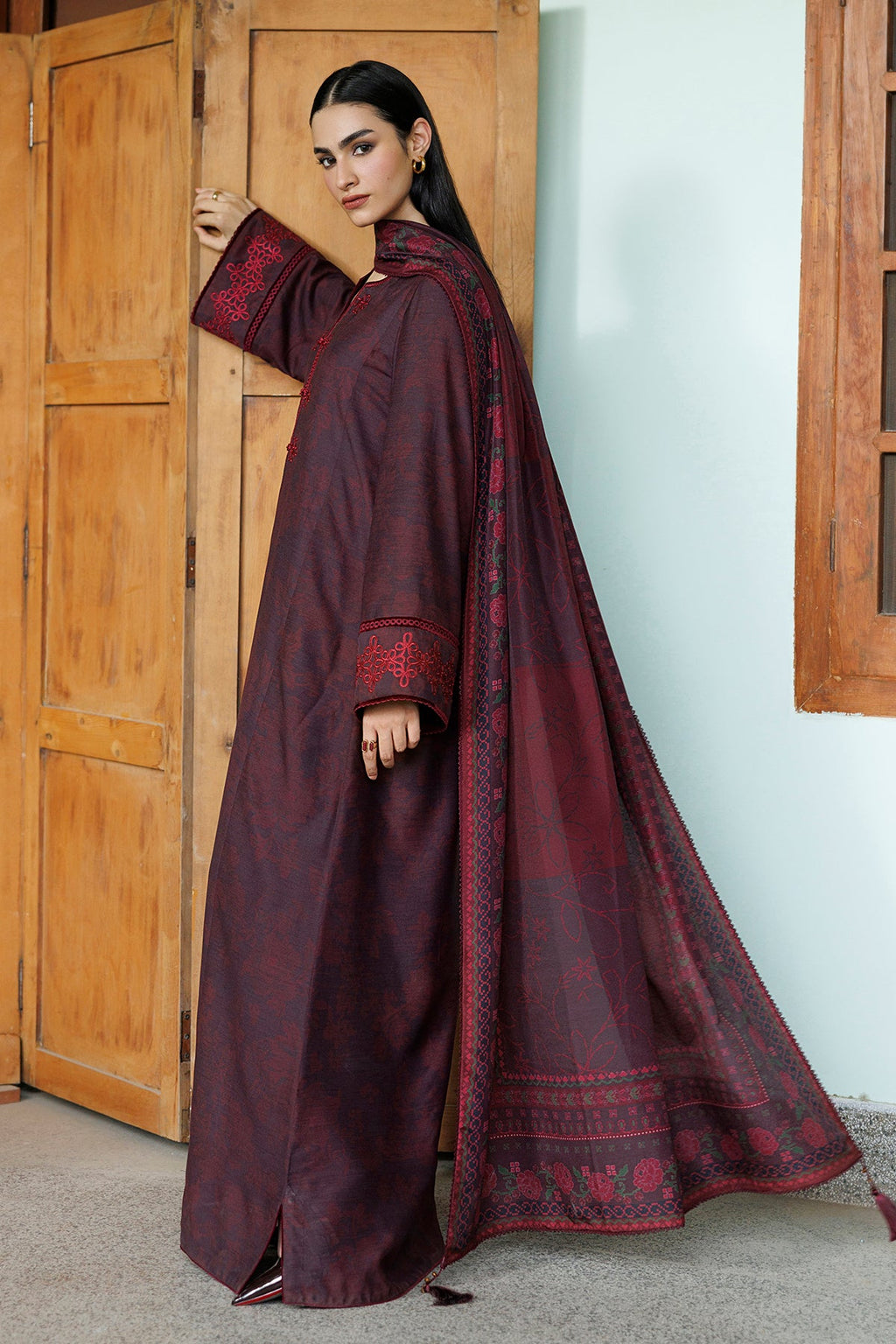 Jazmin | Embroidered Viscose Winter | RTW-0249