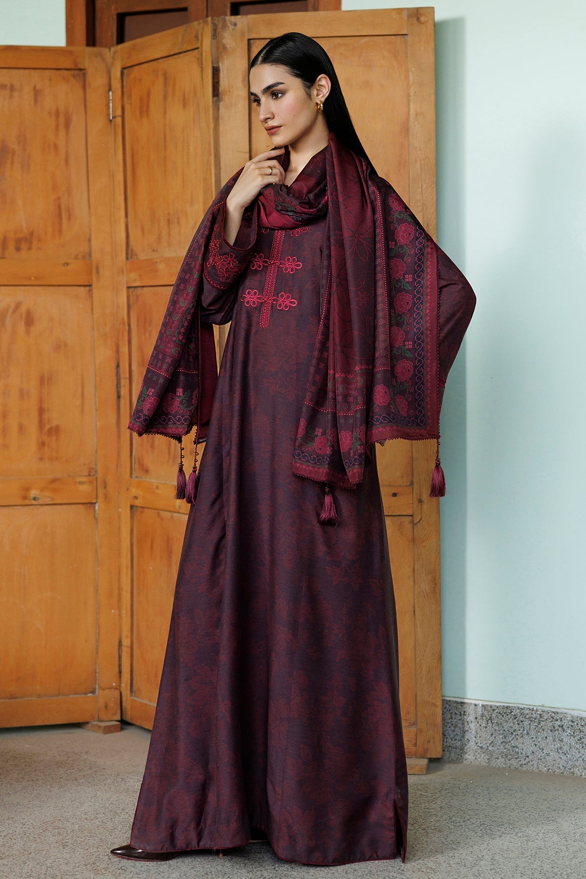 Jazmin | Embroidered Viscose Winter | RTW-0249