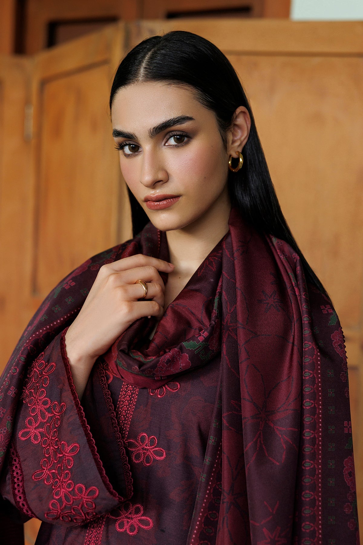 Jazmin | Embroidered Viscose Winter | RTW-0249