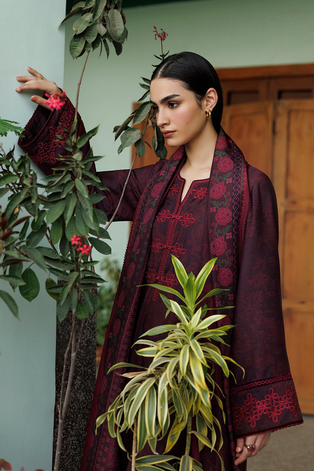Jazmin | Embroidered Viscose Winter | RTW-0249