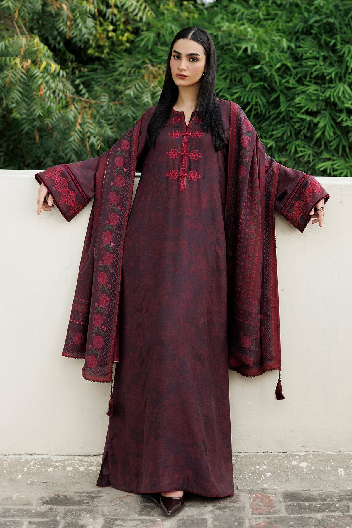 Jazmin | Embroidered Viscose Winter | RTW-0249