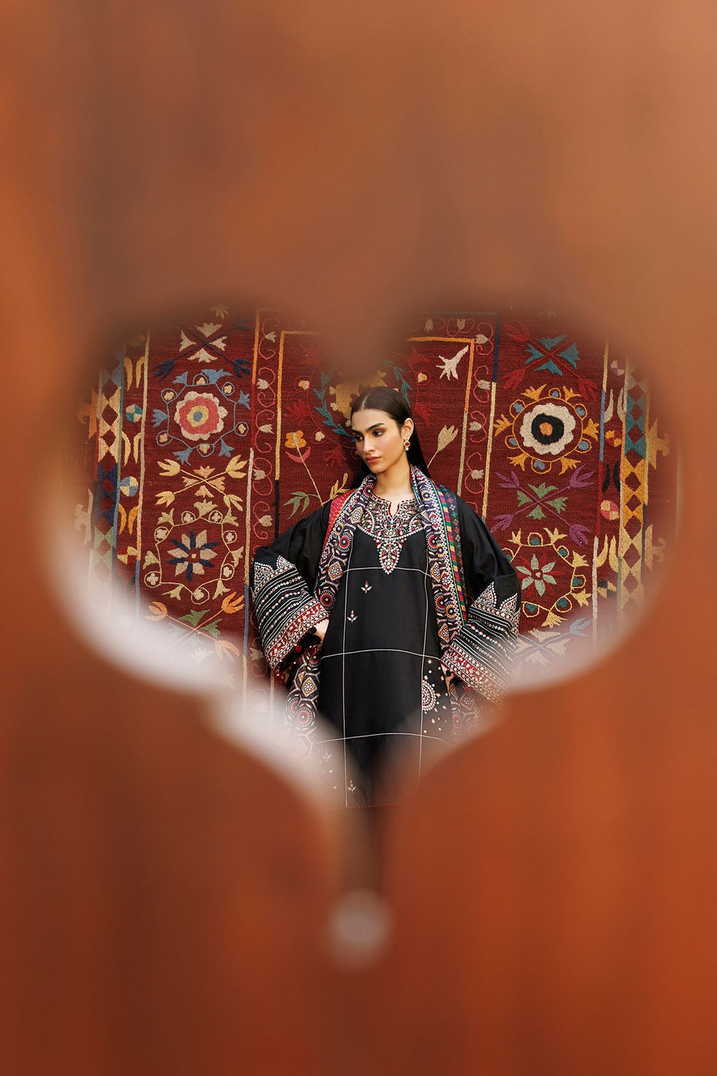 Jazmin | Embroidered Viscose Winter | UW-0265