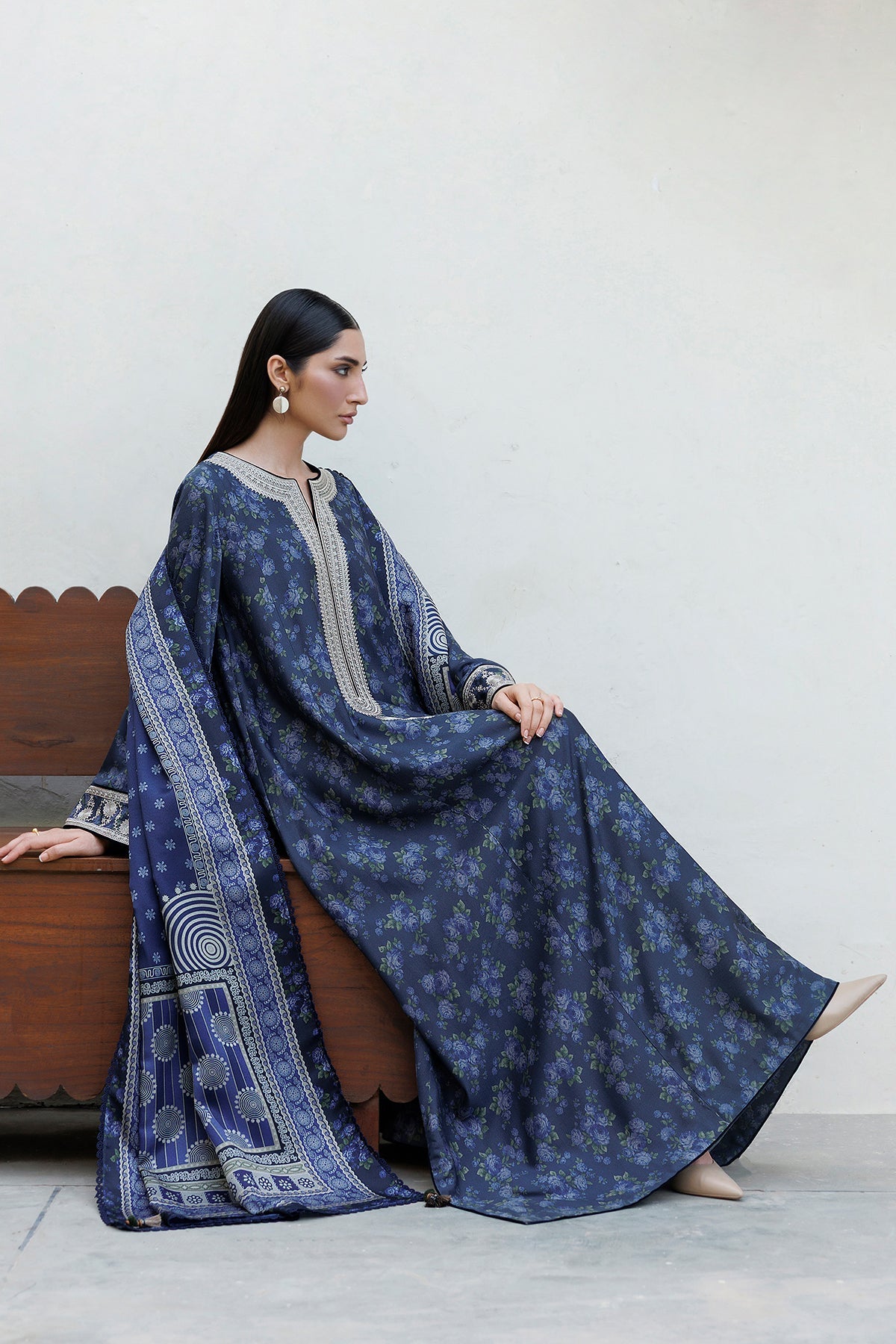 Jazmin | Embroidered Viscose Winter | RTW-0248