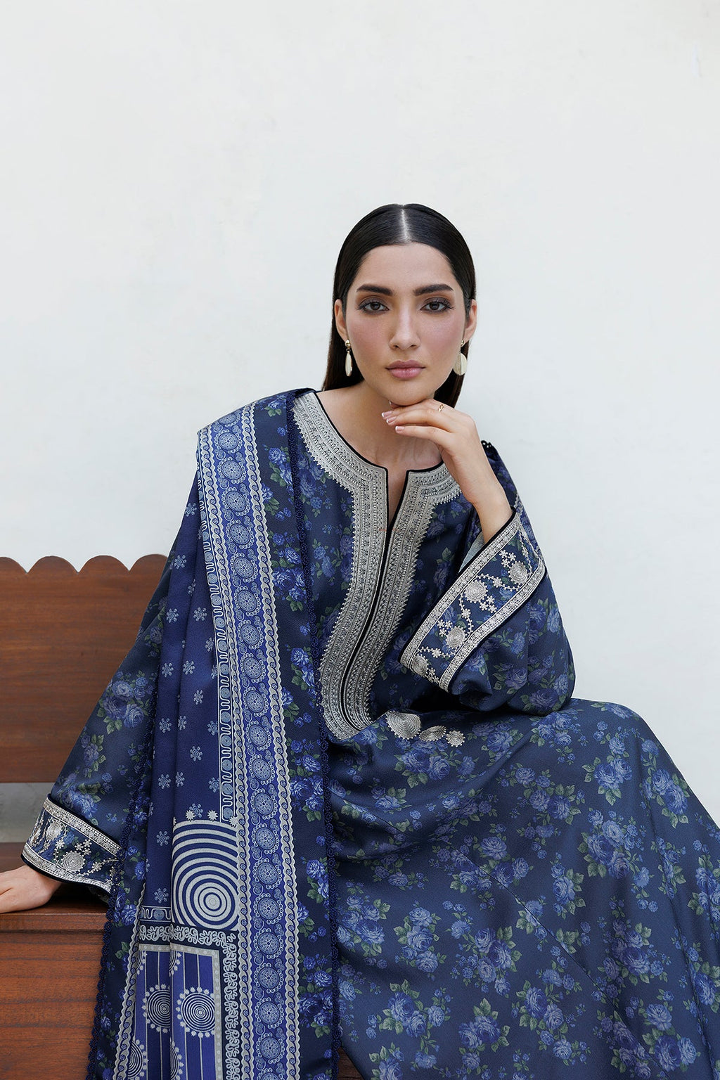 Jazmin | Embroidered Viscose Winter | RTW-0248