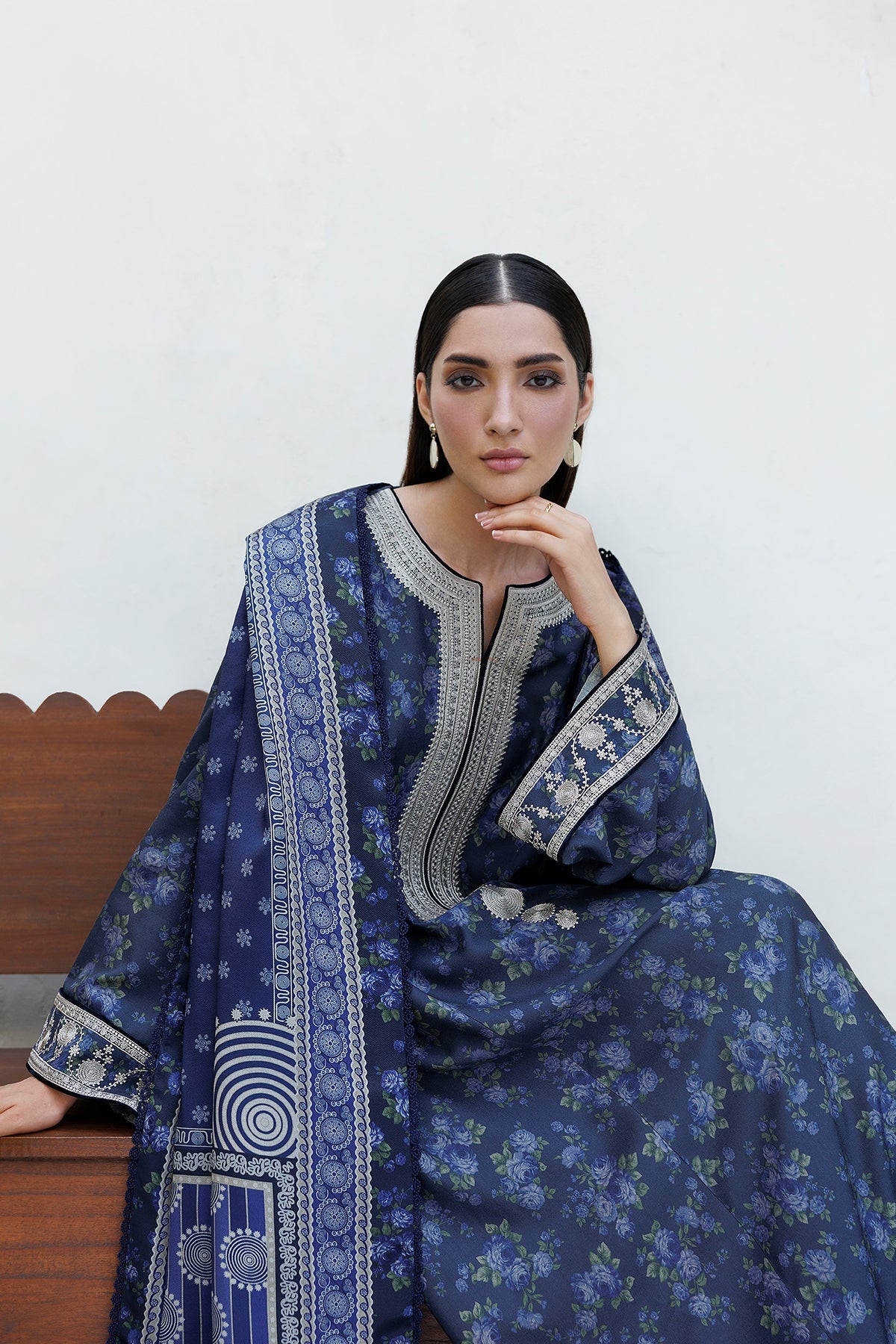Jazmin | Embroidered Viscose Winter | RTW-0248