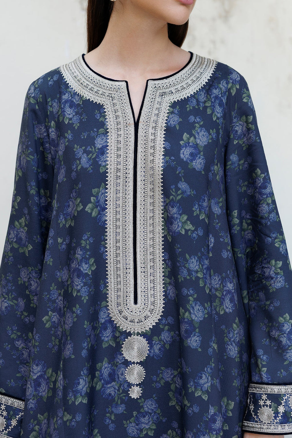 Jazmin | Embroidered Viscose Winter | RTW-0248
