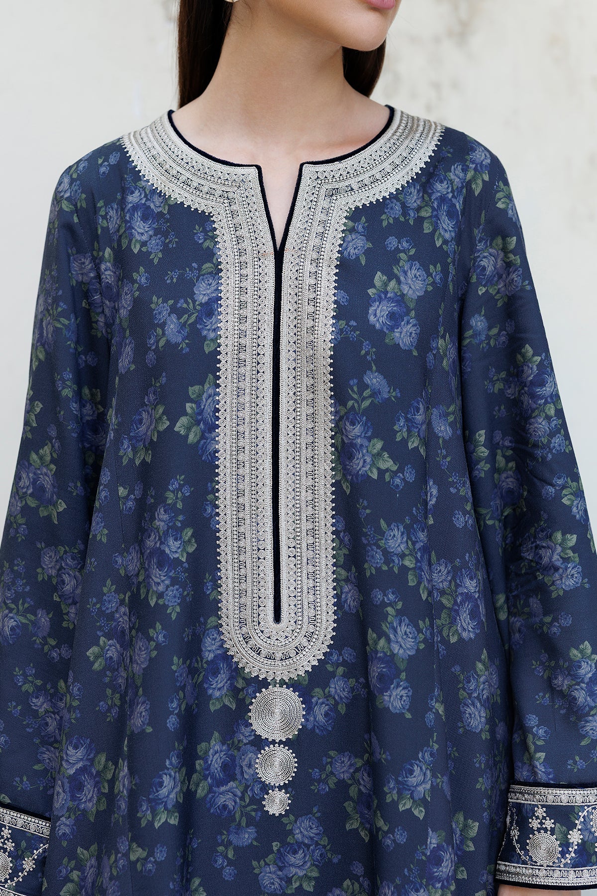 Jazmin | Embroidered Viscose Winter | RTW-0248