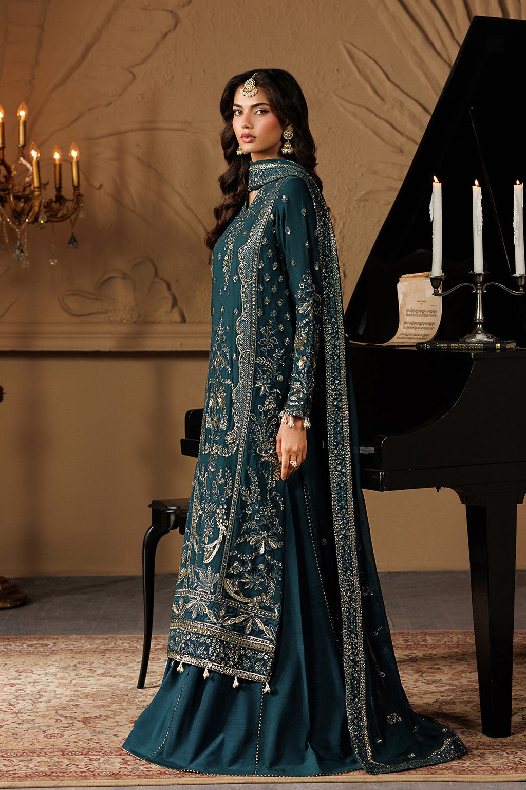 Emaan Adeel | Celeste Formals Festive Edit - Chiffon | ASTERIA