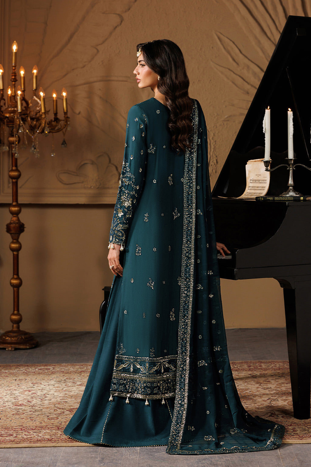 Emaan Adeel | Celeste Formals Festive Edit - Chiffon | ASTERIA