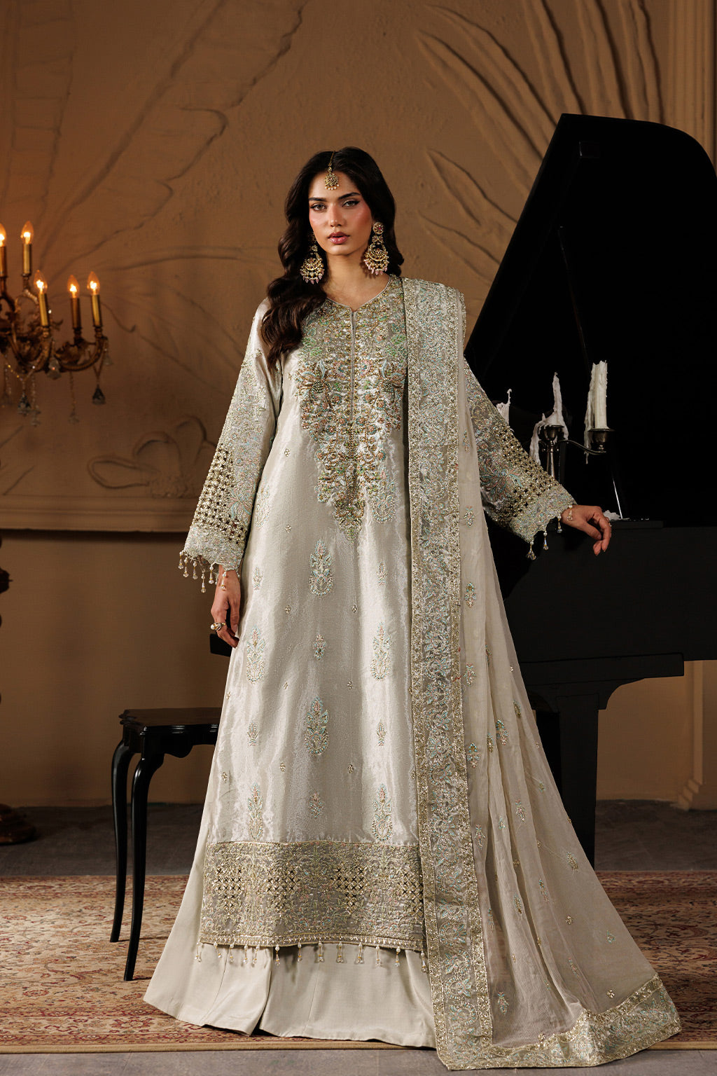 Emaan Adeel | Celeste Formals Festive Edit - Chiffon | JEWEL