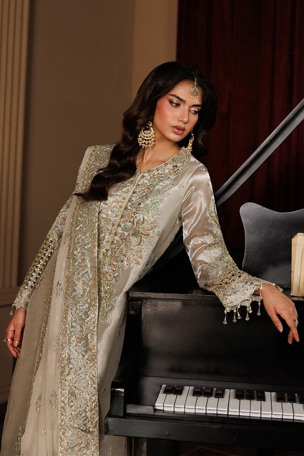 Emaan Adeel | Celeste Formals Festive Edit - Chiffon | JEWEL