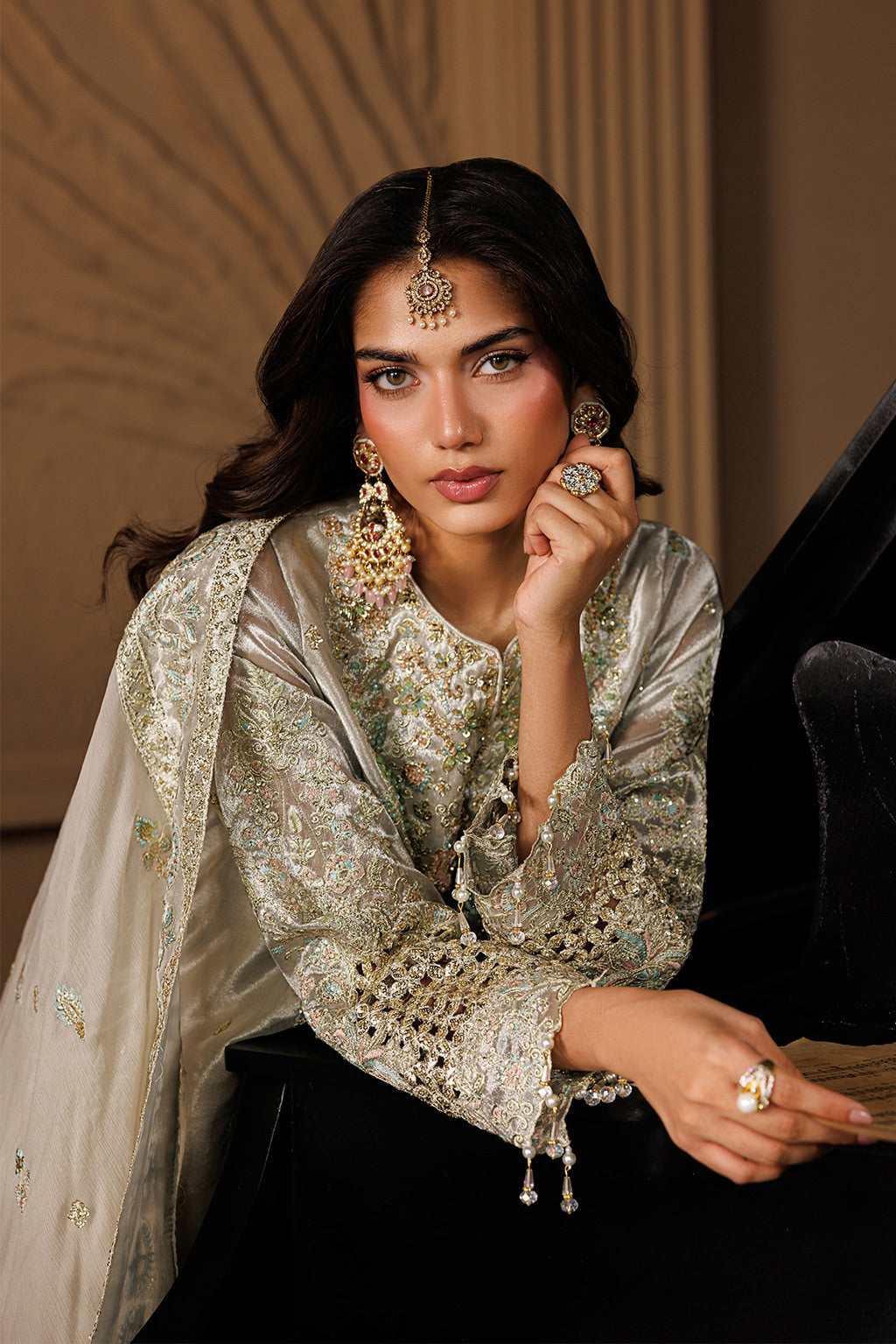 Emaan Adeel | Celeste Formals Festive Edit - Chiffon | JEWEL