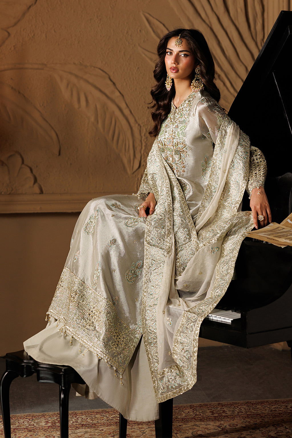 Emaan Adeel | Celeste Formals Festive Edit - Chiffon | JEWEL