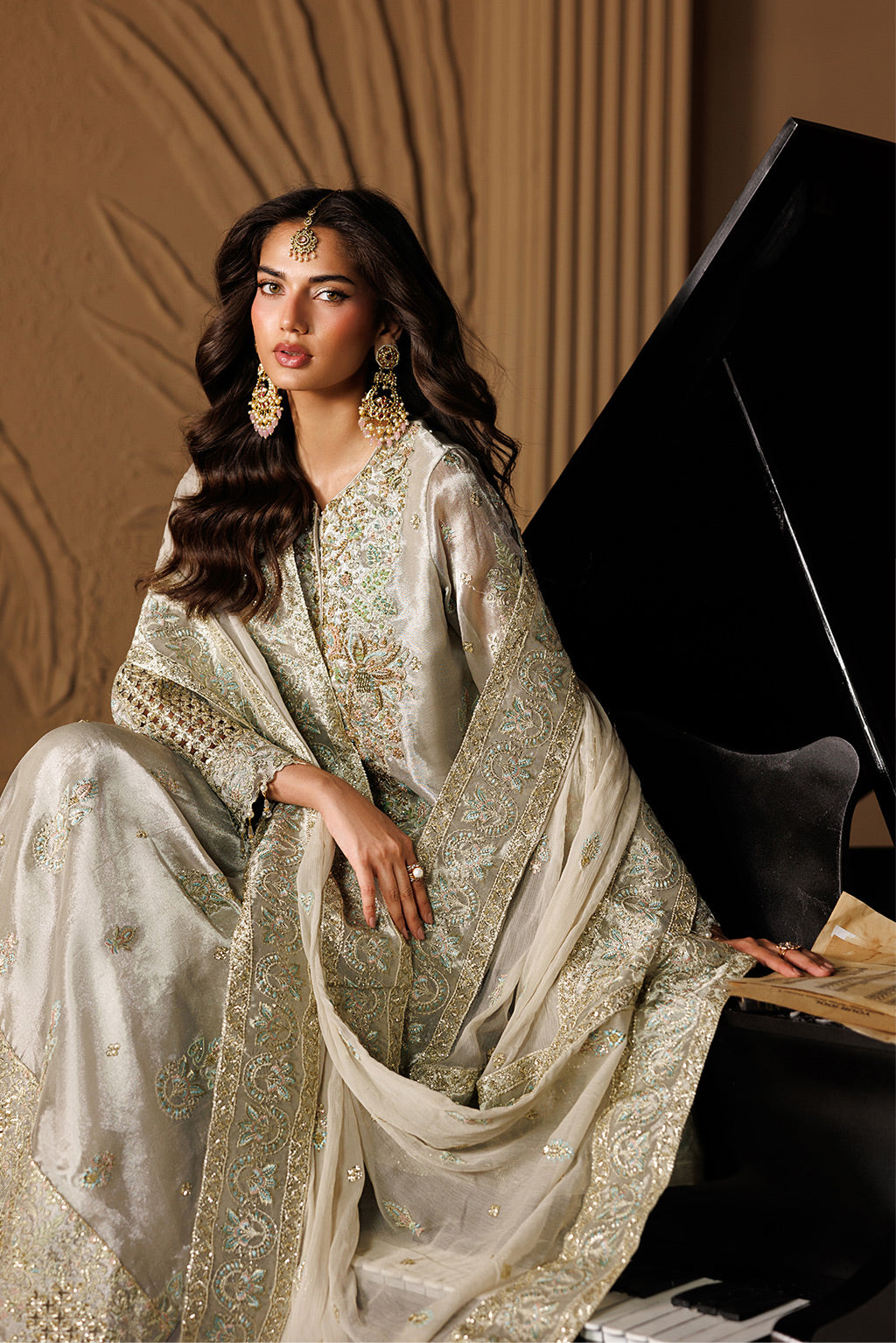 Emaan Adeel | Celeste Formals Festive Edit - Chiffon | JEWEL